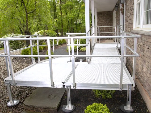 modular ramp 180 degree turn